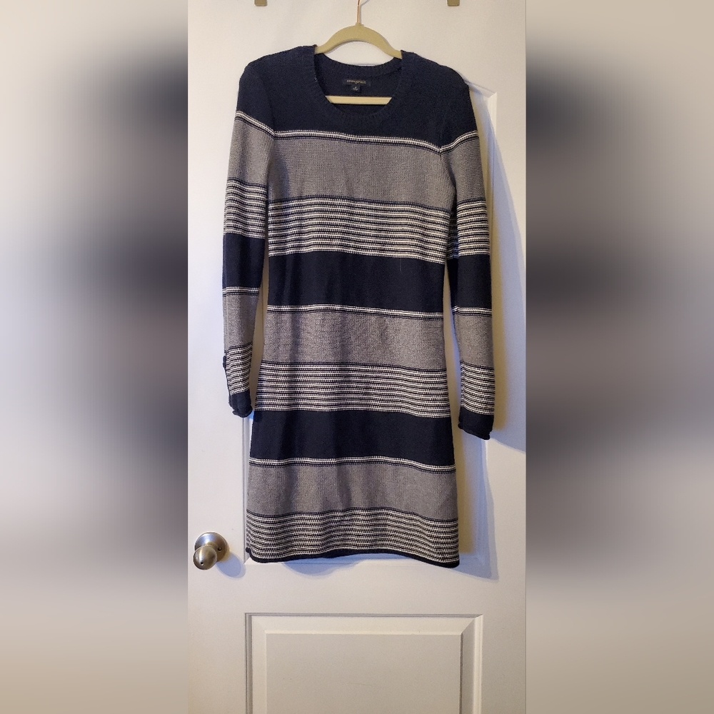 Banana republic sweater dress navy